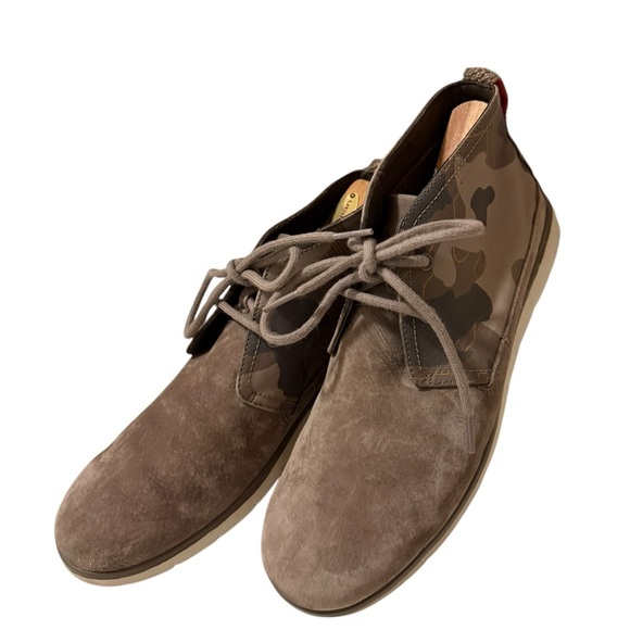 UGG BRINDLE FREAMON CAMO SUEDE CHUKKA ANKLE BOOTS, MEN US - Picture 7 of 14